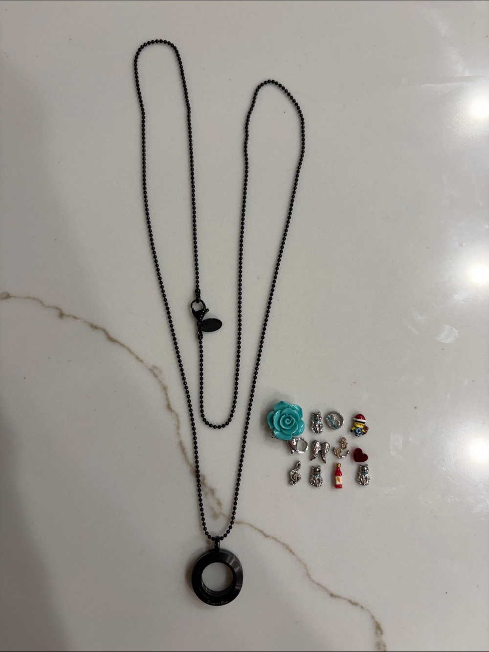 Origami owl Pendant Necklace with Charms - Women's Jewelry